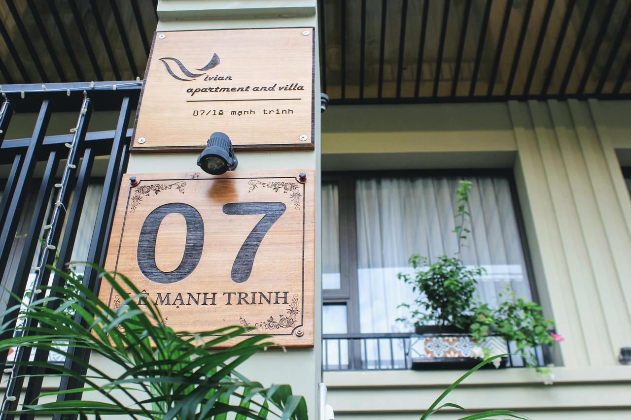 Vivian Villa & Apartment By My Khe Beach Da Nang Buitenkant foto